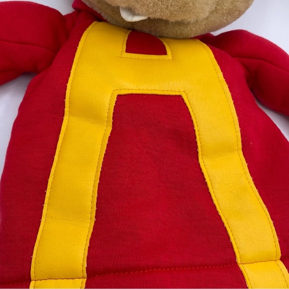 Vintage Rare 1993 Alvin & The Chipmunks Hand Puppet Plush Doll 80s Cartoons TV - Picture 5 of 15